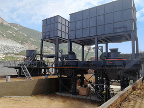 日产1400吨明矾石制沙机设备